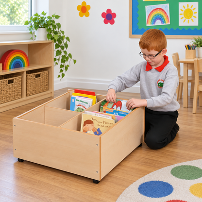 Floor Level 4 Compartment Kinderbox in a bright early years classroom – view 8