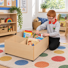 Floor Level 4 Compartment Kinderbox in a bright early years classroom – view 1
