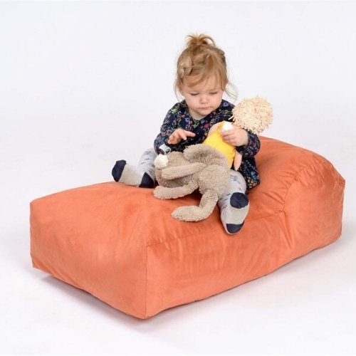 Flop Pod Beanbag, The Flop Pod Beanbag is ideal for quiet time or reading corners this Flop-pod beanbag has a fibre pillow section that provides vital neck support alongside a bead filled body section to provide top quality comfort. The outer cover on the Flop Pod Beanbag is manufactured from faux Suede and can be removed easily and washed in the washing machine at 30°C. Flop-pod beanbag Fibre pillow section Provides important neck support Bead filled body to provide maximum comfort Ideal for quiet time Per