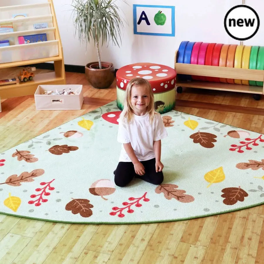 Forest Friends Corner Placement Carpet-Forest Friends Corner Placement Carpet