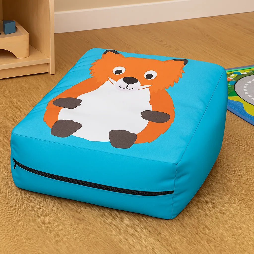Fox Outdoor and Indoor Bean Cushion-Fox Outdoor and Indoor Bean Cushion