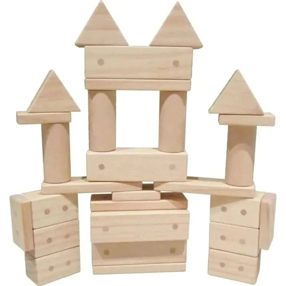 Freckled Frog Magnetic Wooden Blocks-Freckled Frog Magnetic Wooden Blocks