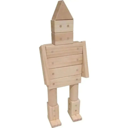 Freckled Frog Magnetic Wooden Blocks-Freckled Frog Magnetic Wooden Blocks