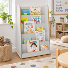 Free Standing Book Display Unit in a bright early years classroom – view 1