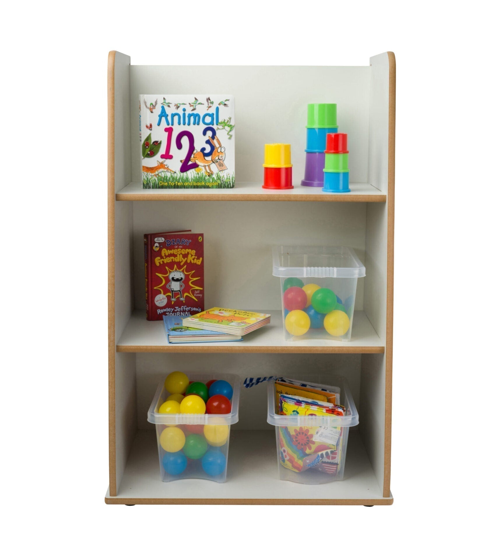 Free Standing Compact Shelf, The Free Standing Compact Shelf is an anti-topple compact shelf unit which is designed to be easily accessible and simple, yet sturdy. The Free Standing Compact Shelf is great for maximising storage and displaying items. The Free Standing Compact Shelf can be used alone or alongside other units in the range. The Free Standing Compact Shelf is a well-thought-out storage solution specifically tailored for educational environments, including schools and Early Years Foundation Stage