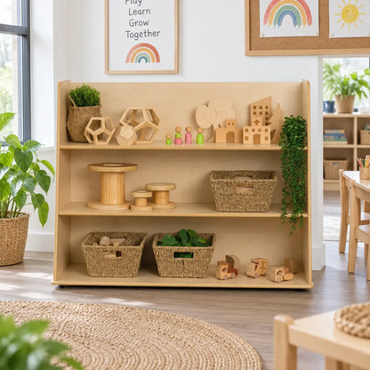 Free Standing Shelf 540mm deep in a bright early years classroom – view 8