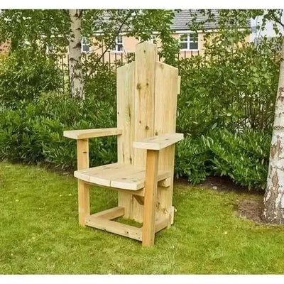Freestanding Wooden Storytellers Throne-Freestanding Wooden Storytellers Throne