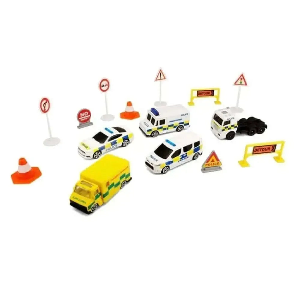 Fresh Metal Emergency Force Playset-Fresh Metal Emergency Force Playset