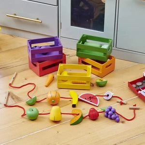 Fruit and Vegetable Colour Sorting Set-Fruit and Vegetable Colour Sorting Set