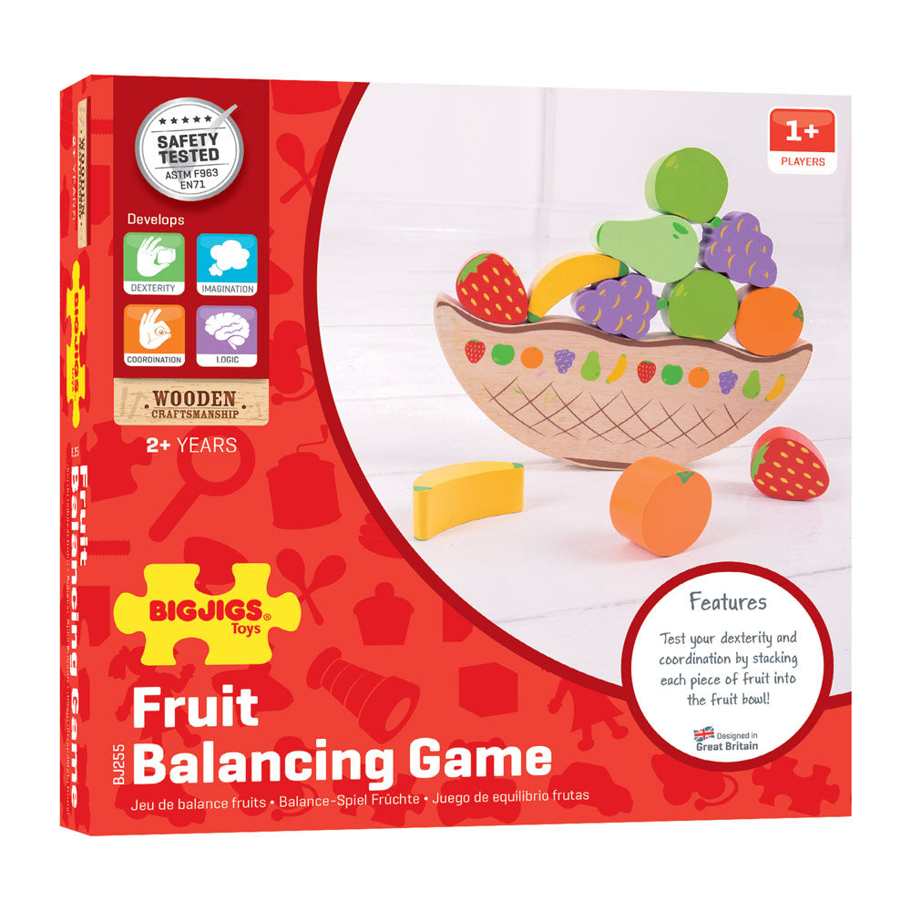 Fruit Balancing Game, The Fruit Balancing Game is a delightful and educational game suitable for players of all ages. This game promises endless hours of fun and learning for the whole family. Here's what you need to know about it: Features of the Fruit Balancing Game: Gameplay: Skill and Nerve: The game requires a steady hand and strategic thinking. Players take turns placing fruit pieces on top of a fruit bowl without causing it to topple. Winning: The last person to successfully add a piece without makin