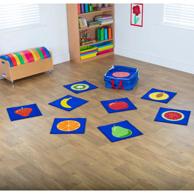 Fruit Mini Placement Carpets with holdall-Fruit Mini Placement Carpets with holdall