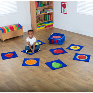 Fruit Mini Placement Carpets with holdall-Fruit Mini Placement Carpets with holdall