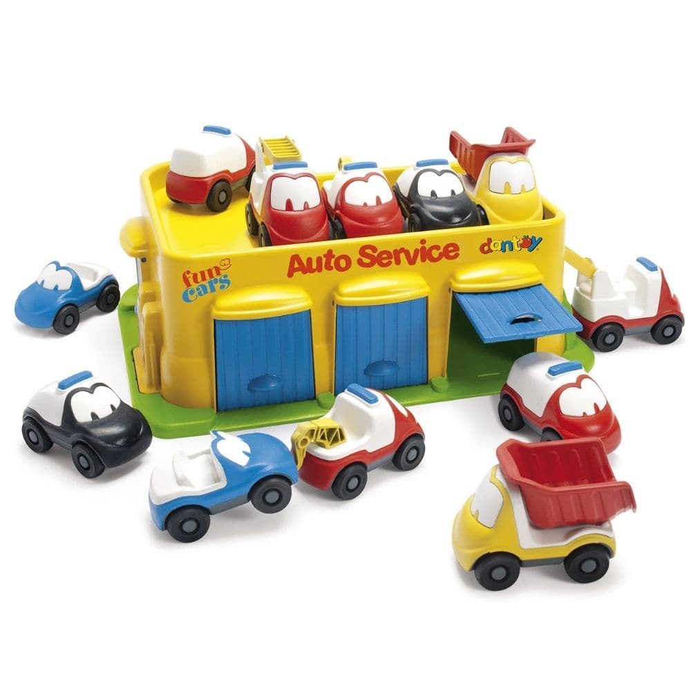 FunCars Classic 40 Piece Car & Garage Set, Our FunCars Classic Large Vehicle Set with Garage is perfect for young car enthusiasts and imaginative little minds. This set includes a whopping 40 pieces, ensuring that multiple children can play simultaneously, thus promoting cooperative play and developing social skills. Each vehicle in the set is designed with a cute, friendly smile, adding a charming touch that will surely capture the heart of your little ones. These delightful vehicles are crafted to inspire
