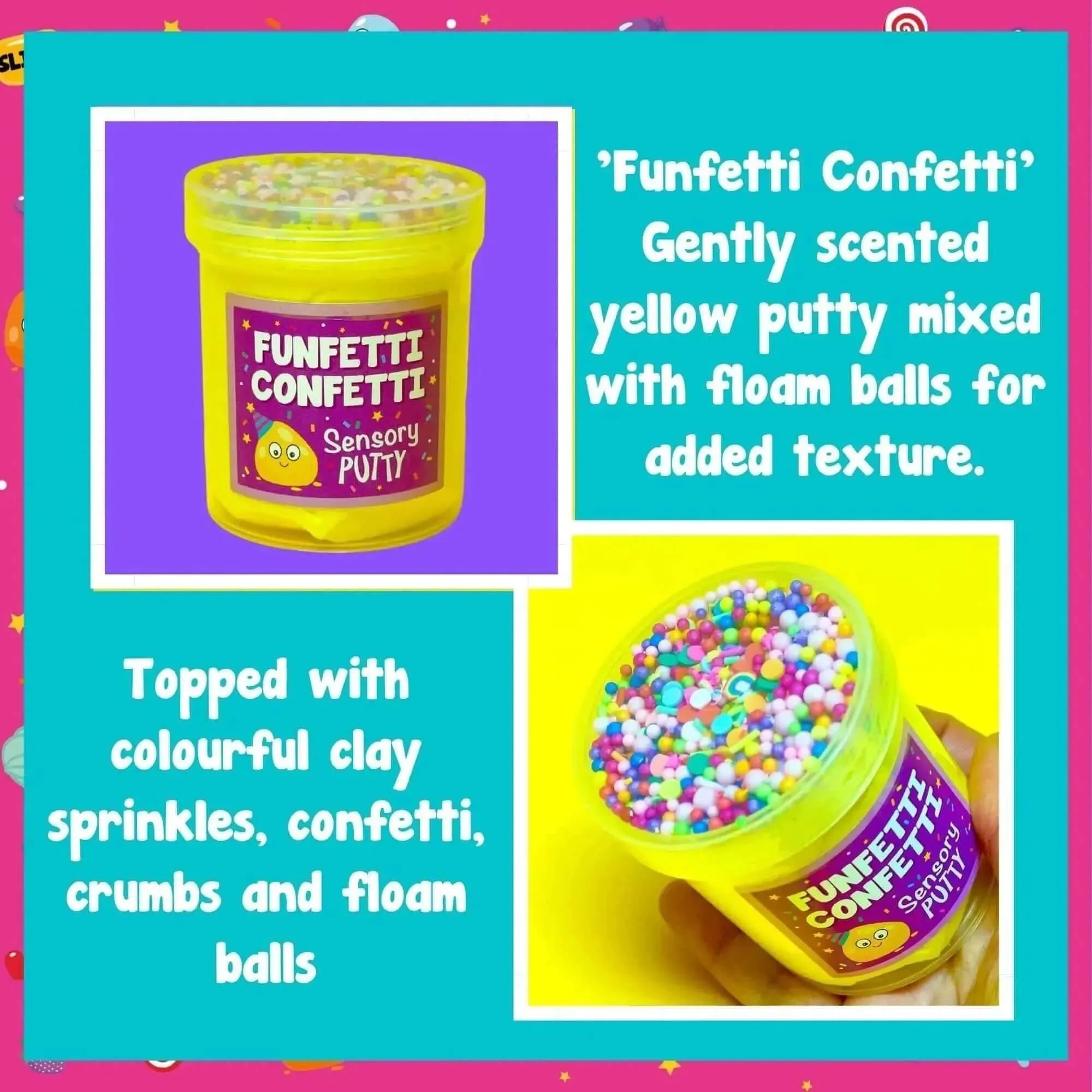 Funfetti Confetti Putty-Funfetti Confetti Putty