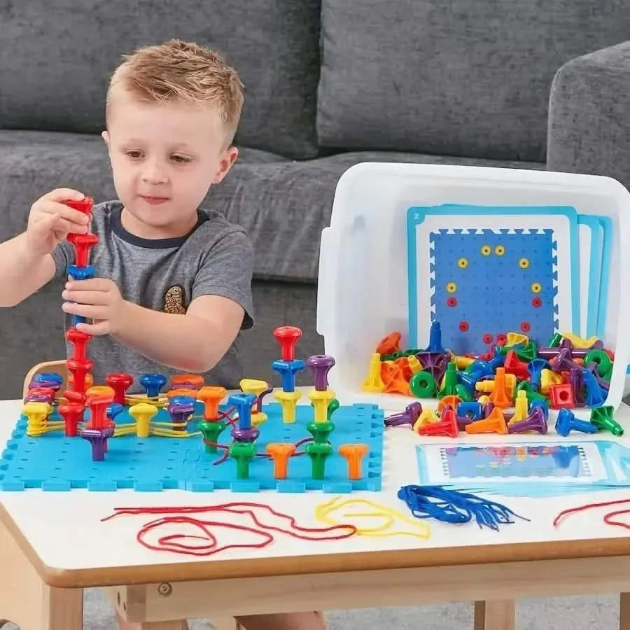 Geo Pegboard Activity Set-Geo Pegboard Activity Set
