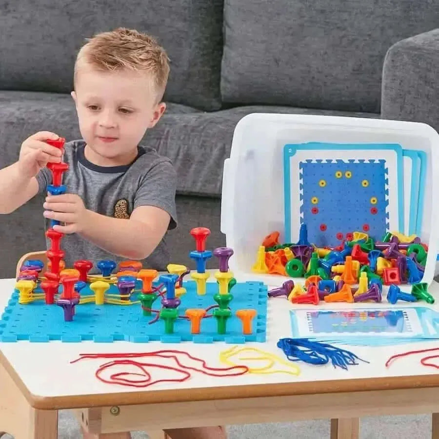 Geo Pegboard Activity Set-Geo Pegboard Activity Set