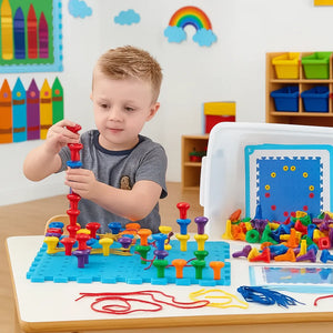 Geo Pegboard Activity Set-Geo Pegboard Activity Set