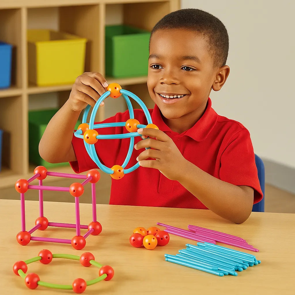 Geometric Shapes Building Set,Learning Resources Geometric Shapes ...