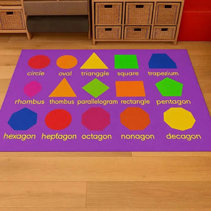 Geometric Shapes Play Mat-Geometric Shapes Play Mat