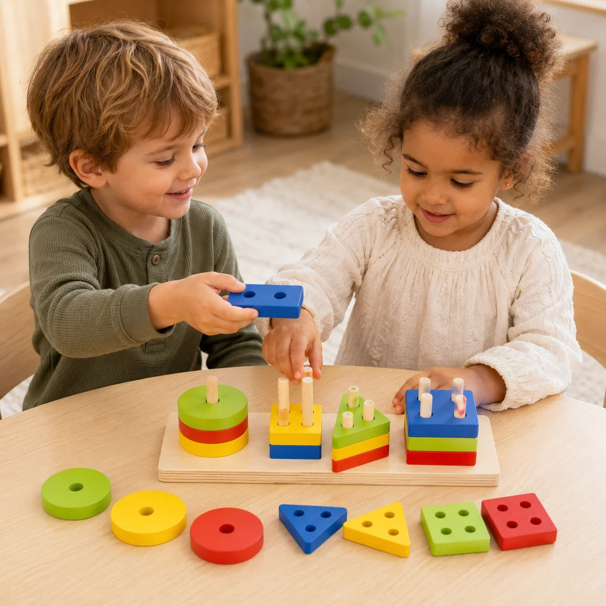 Geometric Stacking Puzzle-Geometric Stacking Puzzle