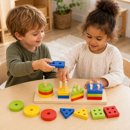 Geometric Stacking Puzzle-Geometric Stacking Puzzle