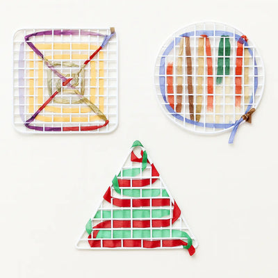 Geometric Weaving Frames Pack of 6-Geometric Weaving Frames Pack of 6