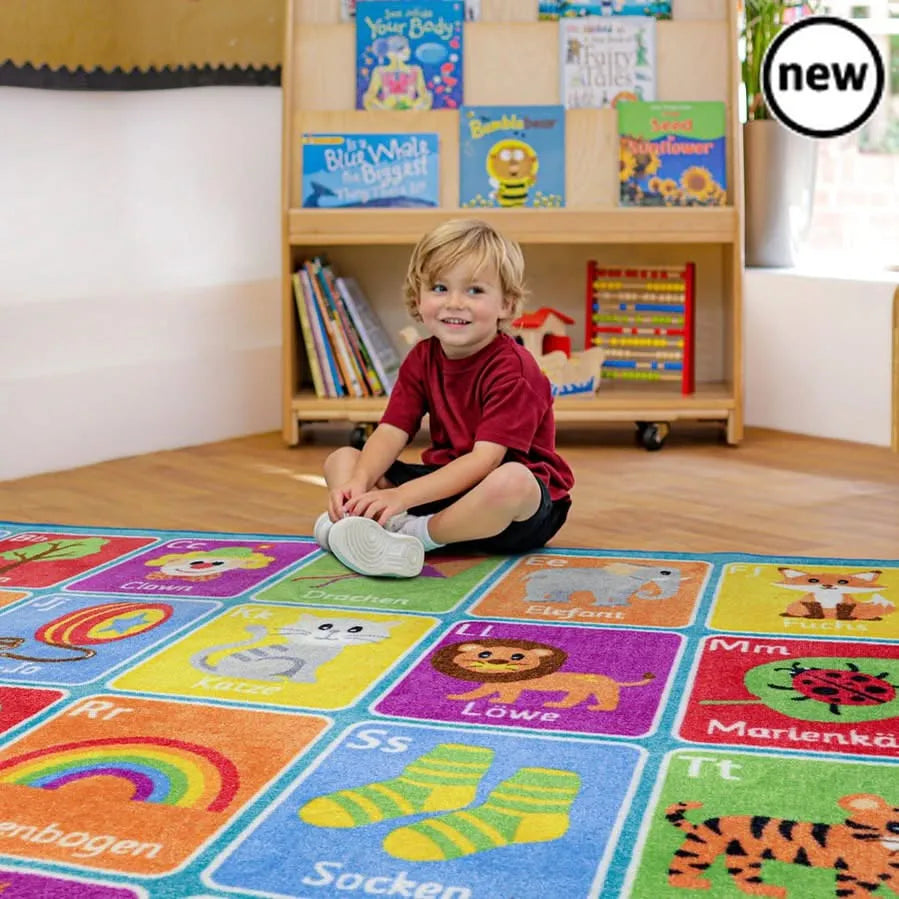 German Alphabet Carpet-German Alphabet Carpet