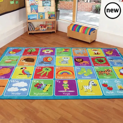 German Alphabet Carpet-German Alphabet Carpet