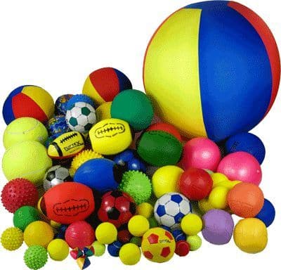 GetSetGo with Super Ball Pack Set of 99, A selection of balls for a variety activities and games. Different textures and sizes allow children to progress with catching and throwing as they gain more confidence. This excellent value mega pack contains 6 Foam Sponge Balls 6 Engraving Balls 12 Sorbo Balls 12 Play Tennis Balls Mixed Colours 2 Sensyballs 10cm 2 Coated Foam Balls 16cm 1 Softy Football 1 Softy Rugby Ball 4 Soft Foam Rugby Balls 4 Printed Play Balls 10 Shoot Footballs 4 Porcupine Balls 8cm 4 Soft F
