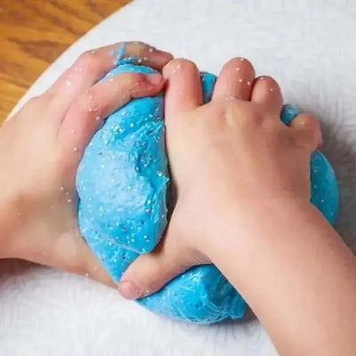 Giant Glittery Fluffy Putty-Giant Glittery Fluffy Putty