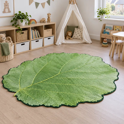 Giant Leaf Playmat in a natural early years indoor setting without children – image 4 of 8