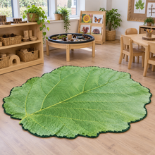 Giant Leaf Playmat in a natural early years indoor setting without children – image 1 of 8