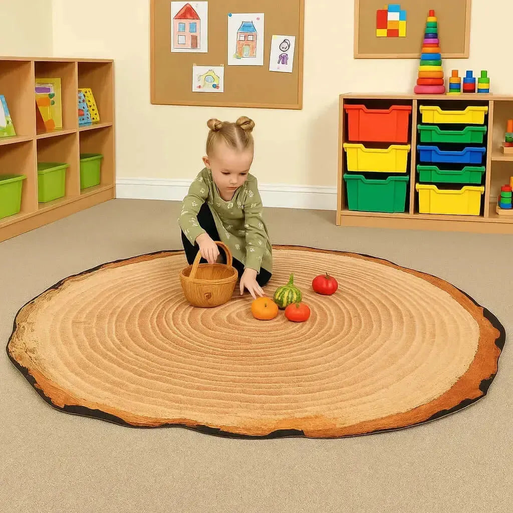 Giant Log Playmat, Log Playmat, Cosydirect Log Playmat, Classroom rug ...