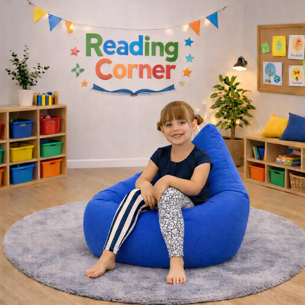 Giant Lounging Bean Bag Chair-Giant Lounging Bean Bag Chair