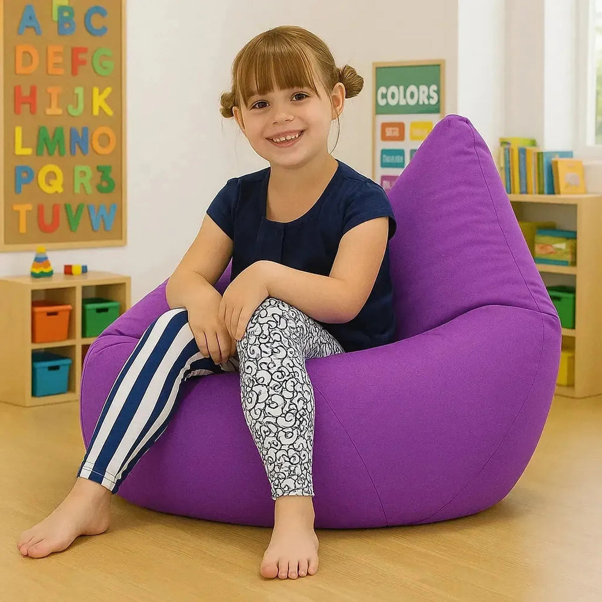 Giant Lounging Bean Bag Chair - image 5