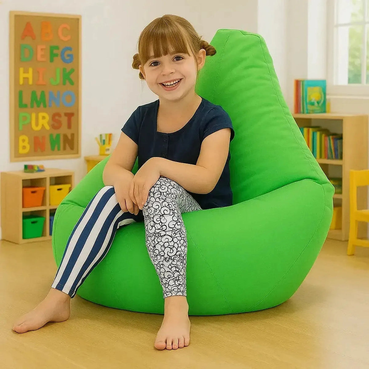 Giant Lounging Bean Bag Chair - image 7