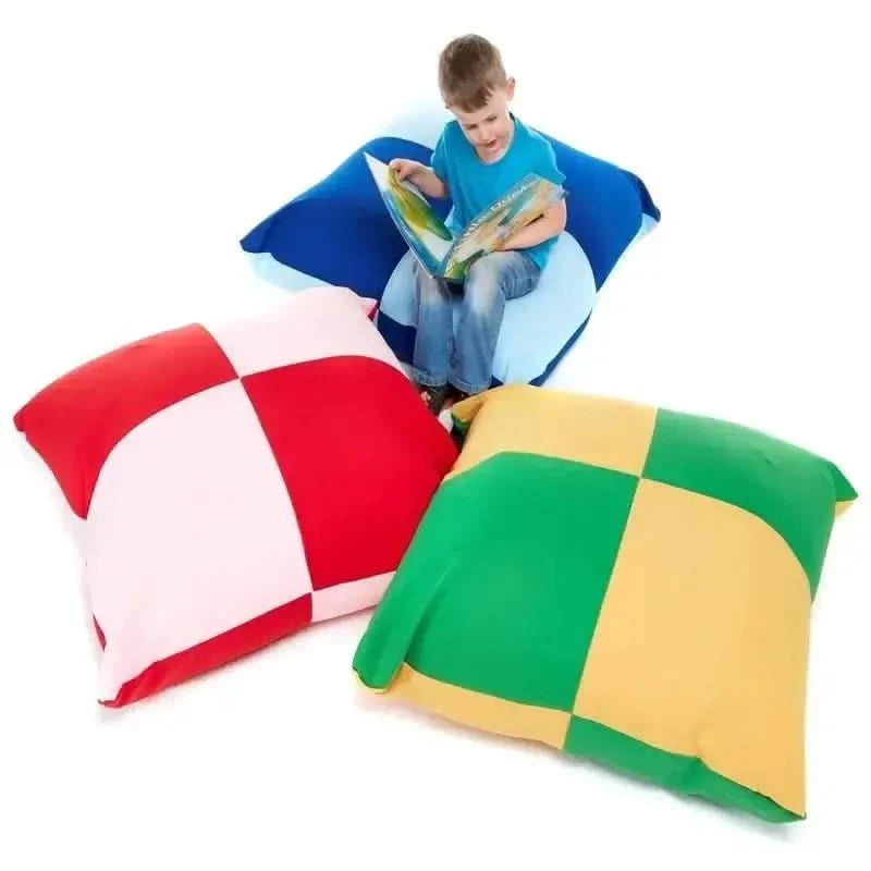 Giant Multi Coloured Cushion Pack of 3-Giant Multi Coloured Cushion Pack of 3