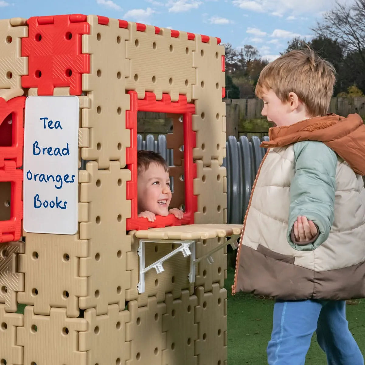 Giant Polydron Build-A-Shop-Giant Polydron Build-A-Shop