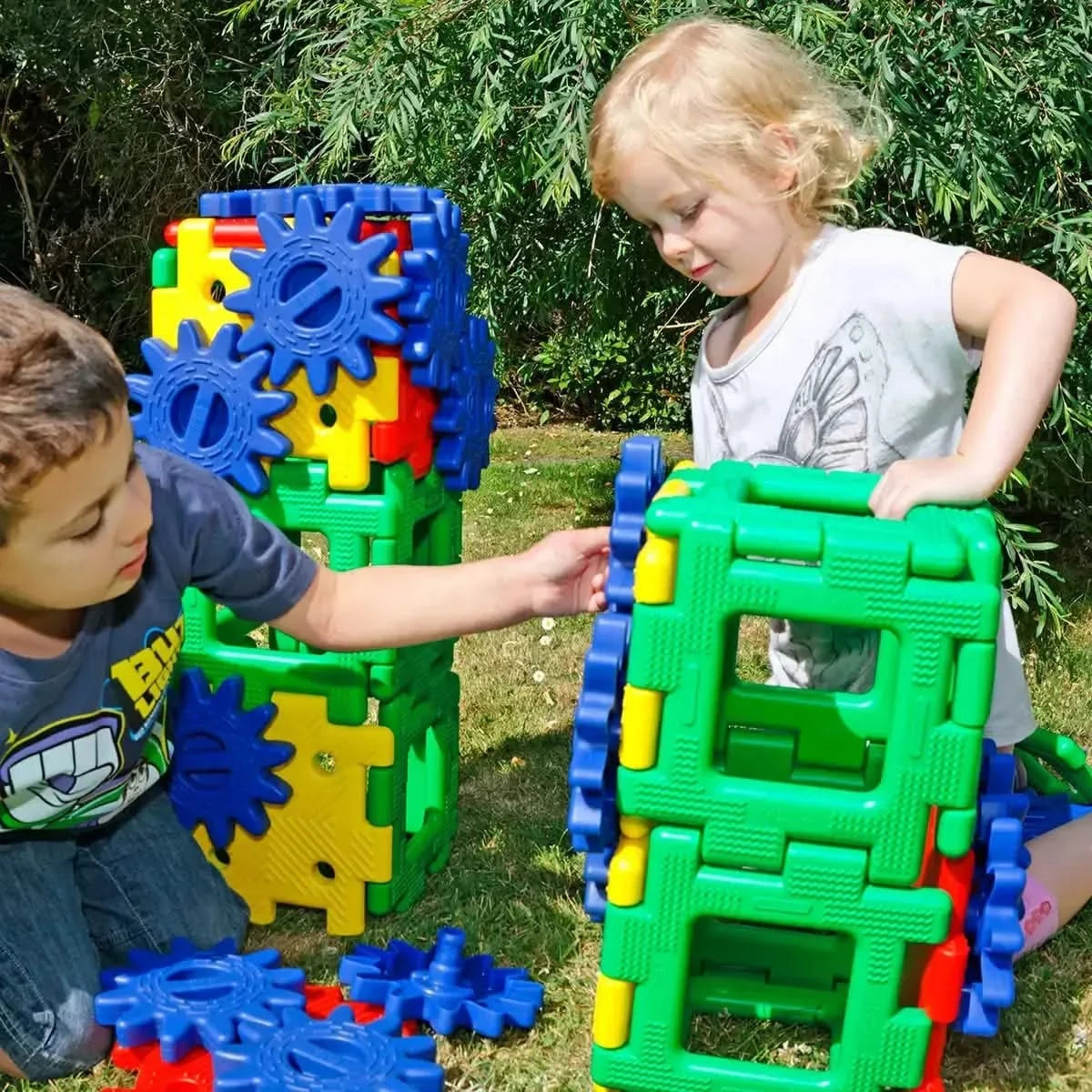 Giant Polydron Gears-Giant Polydron Gears