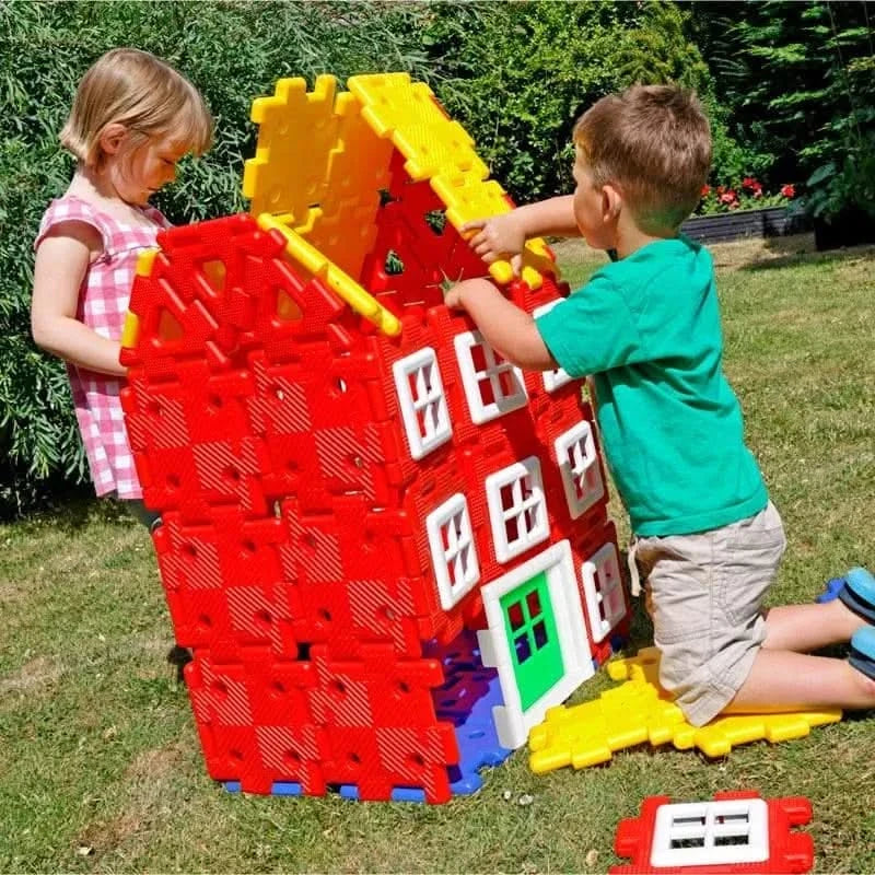 Giant Polydron House Builder-Giant Polydron House Builder