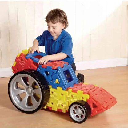 Giant Polydron Vehicle Builders Set-Giant Polydron Vehicle Builders Set