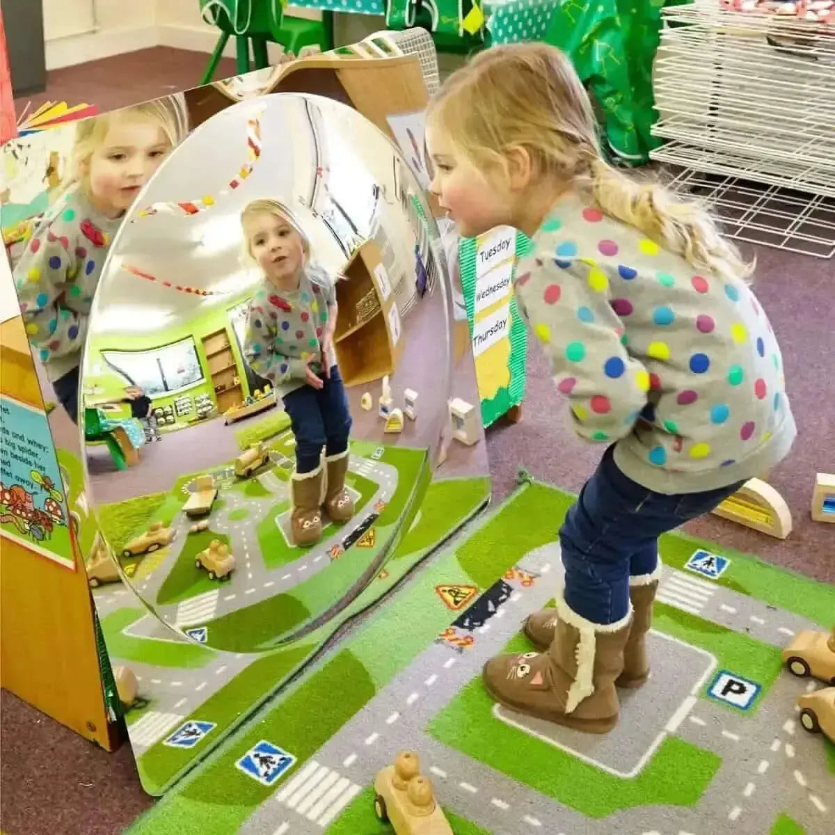 Giant Single Domed Mirror panel-Giant Single Domed Mirror panel