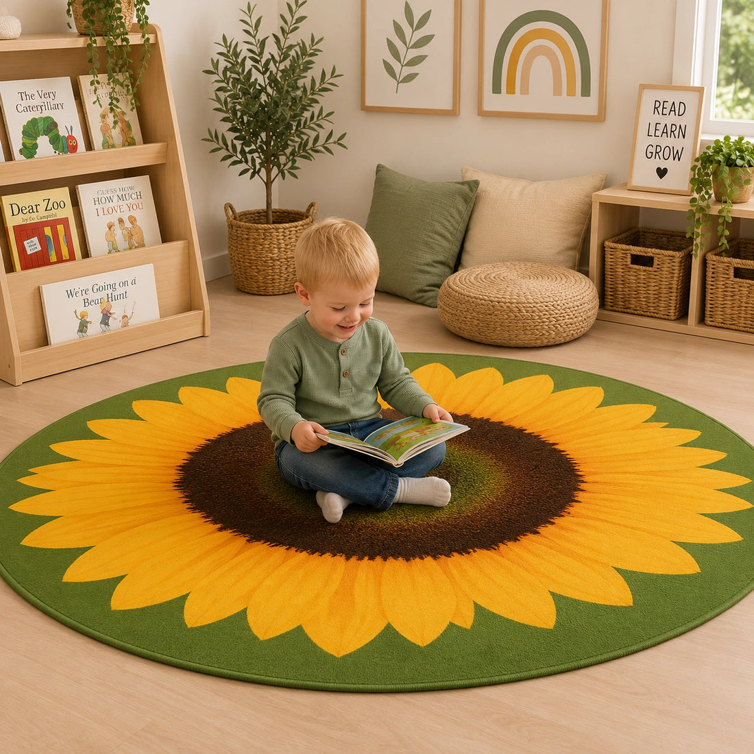 Giant Sunflower Mat