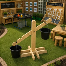 Giant Wooden Outdoor Scales-Giant Wooden Outdoor Scales
