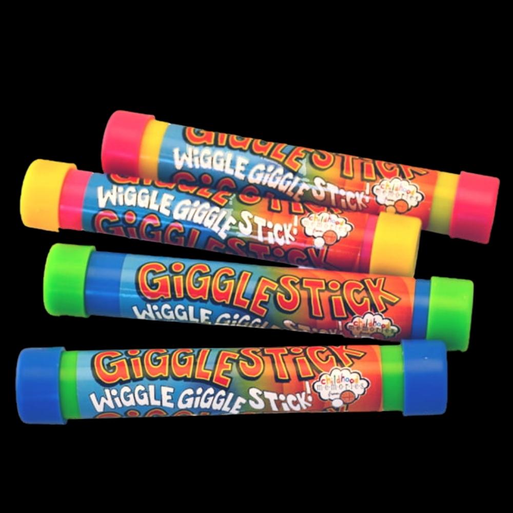 Giggle Stick, The Giggle Stick is the ultimate source of joy and amusement! This incredible pocket money toy is a must-have for children of all ages. Made from durable plastic, the Giggle Stick is a tube filled with pure happiness and endless giggles.With just a simple shake, the Giggle Stick comes to life, enchanting everyone in its vicinity with its contagious giggle sound. It's impossible not to laugh along as you listen to the joyful giggles echoing from this little wonder.Not only is the Giggle Stick i