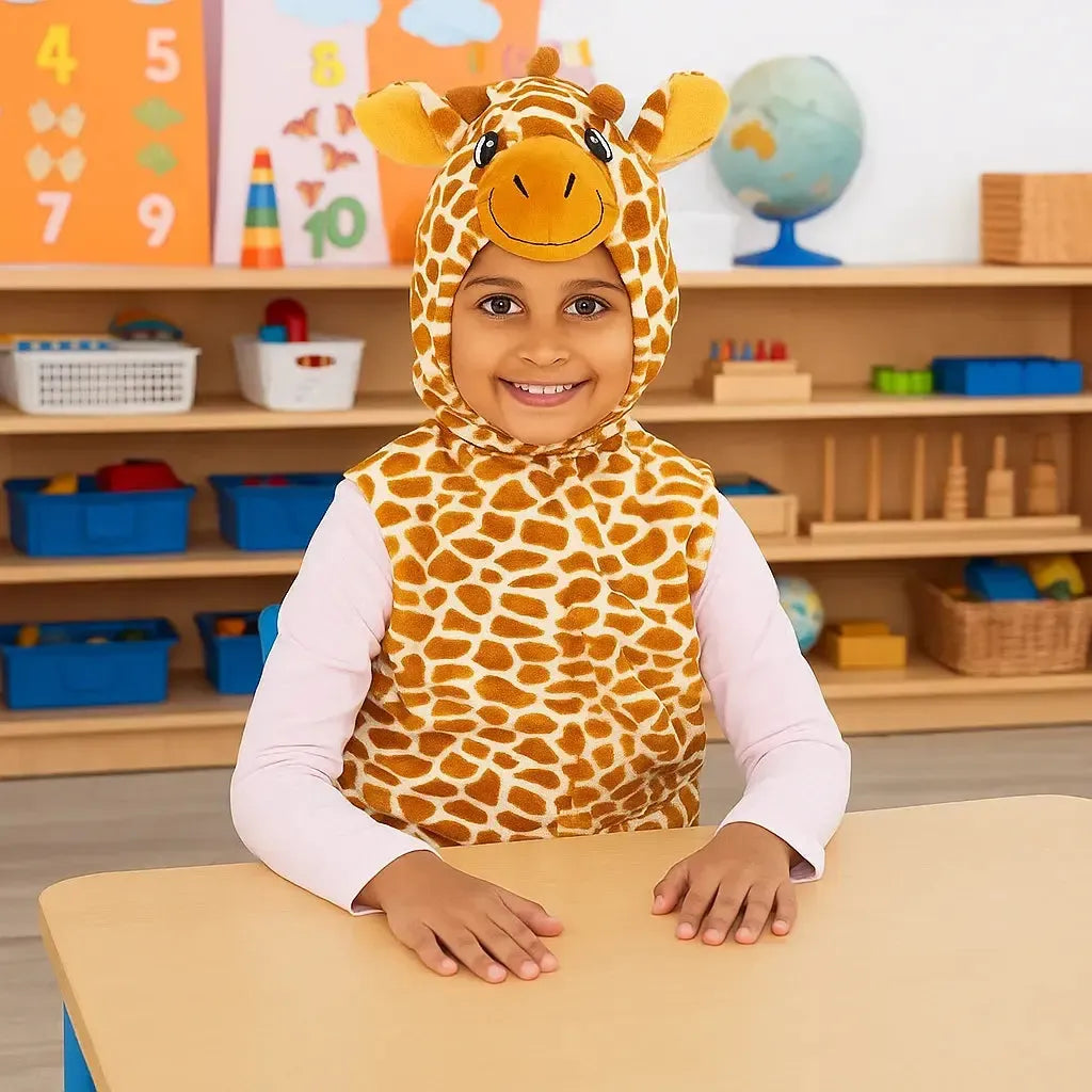 Giraffe Zip Top fancy dress-Giraffe Zip Top fancy dress