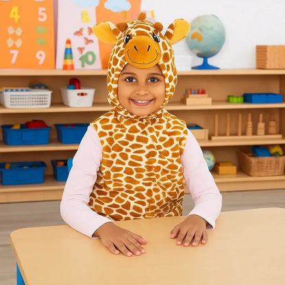 Giraffe Zip Top fancy dress-Giraffe Zip Top fancy dress