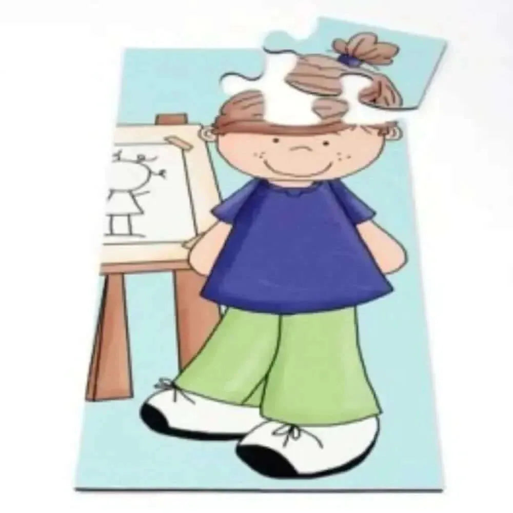 Girl Jumbo Puzzle-Girl Jumbo Puzzle