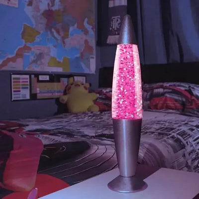 Glitter Lamp Pink-Glitter Lamp Pink