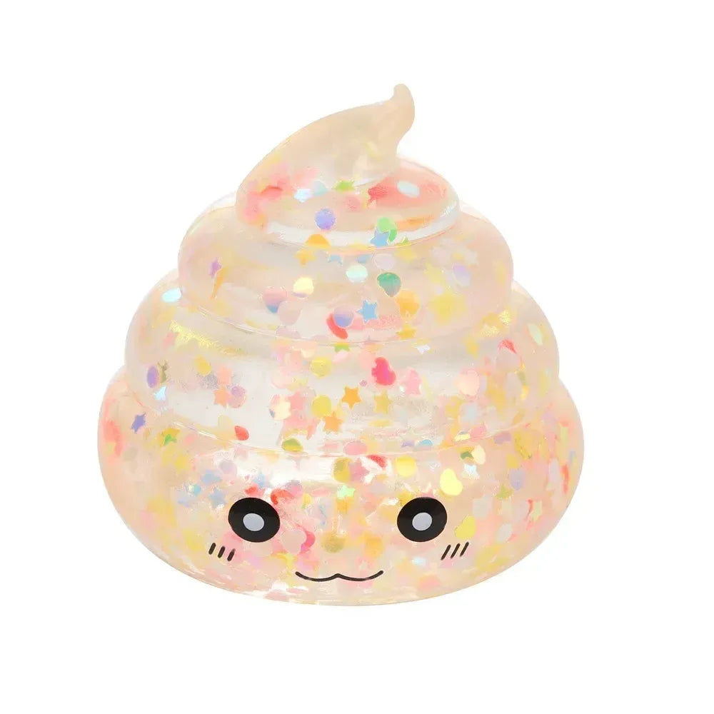 Glitter Squeeze Maltose Poop-Glitter Squeeze Maltose Poop